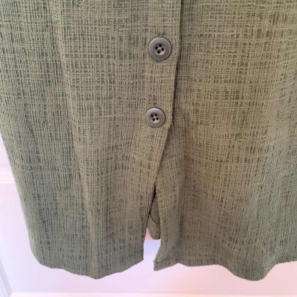 Madewell Texture & Thread Button-Front Tank Dress - Picture 5 of 7